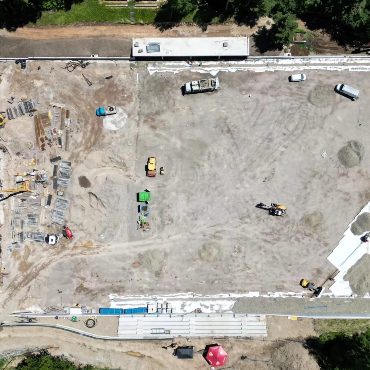 Einweihung Fussballplatz